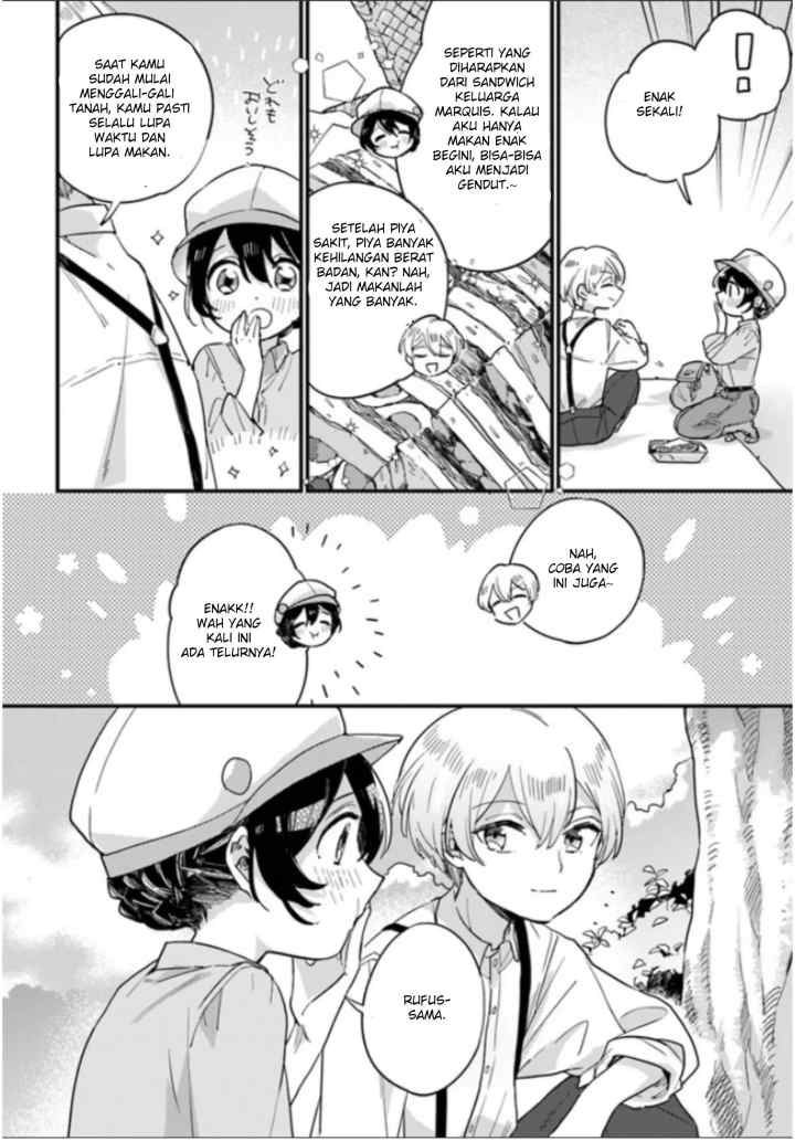 Yowaki MAX Reijou nanoni, Ratsuwan Konyakusha-sama no Kake ni Notte Shimatta chapter 3.2 halaman 4