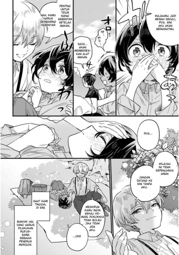 Yowaki MAX Reijou nanoni, Ratsuwan Konyakusha-sama no Kake ni Notte Shimatta chapter 3.2 halaman 8
