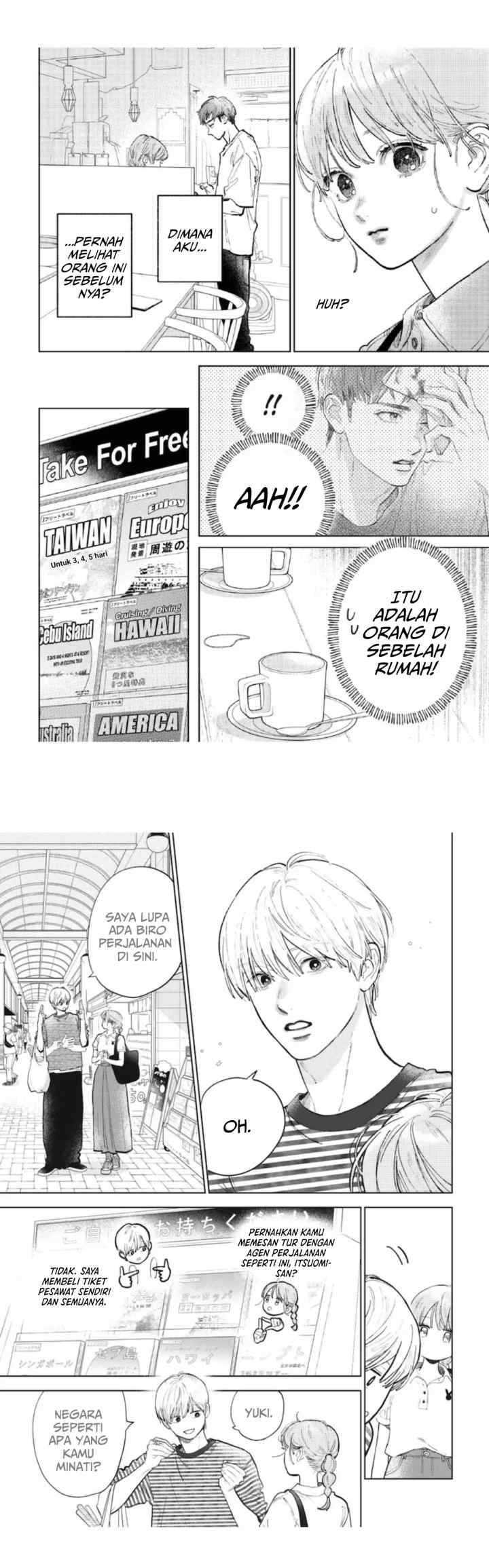 Yubisaki to Renren chapter 50 halaman 16