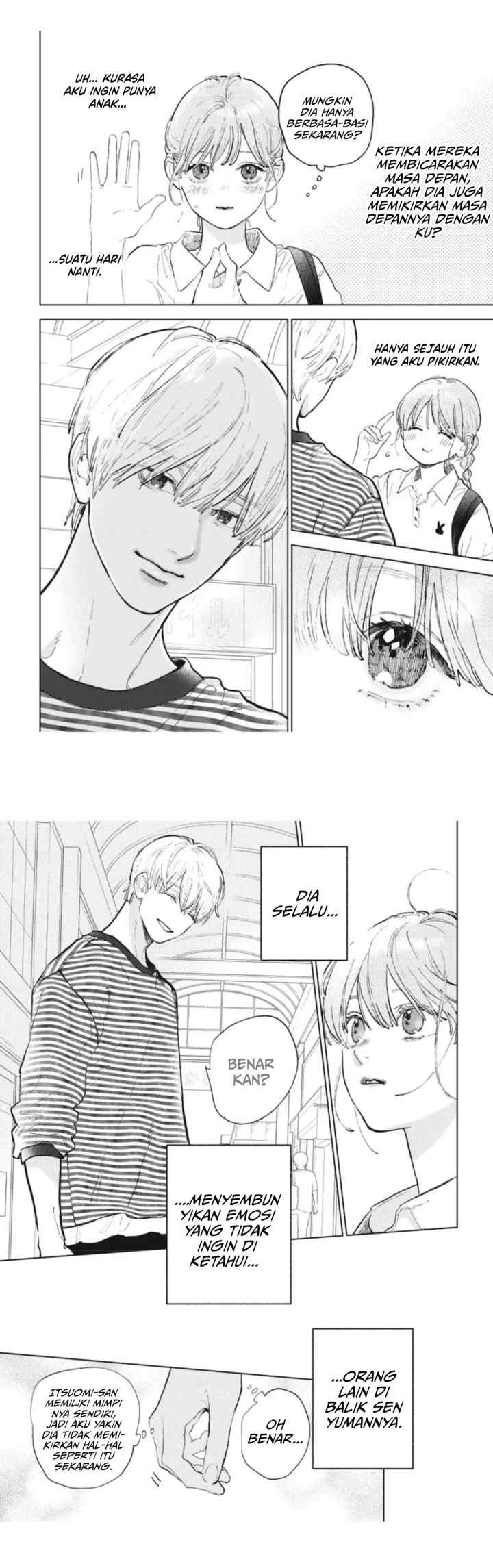 Yubisaki to Renren chapter 50 halaman 19