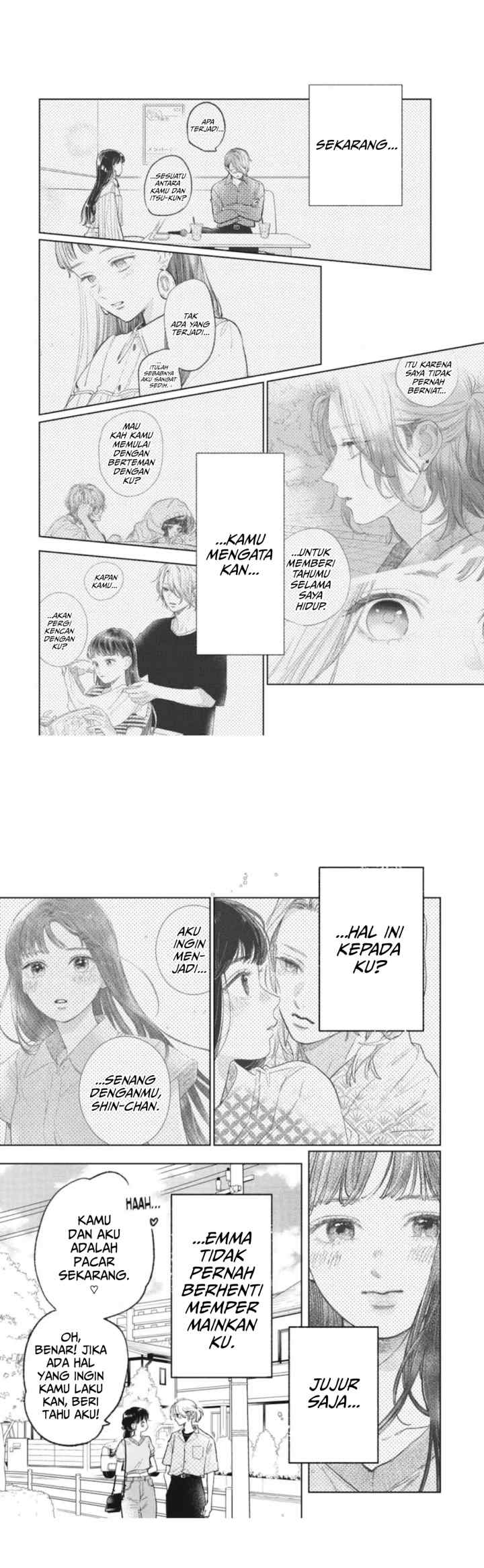 Yubisaki to Renren chapter 50 halaman 8