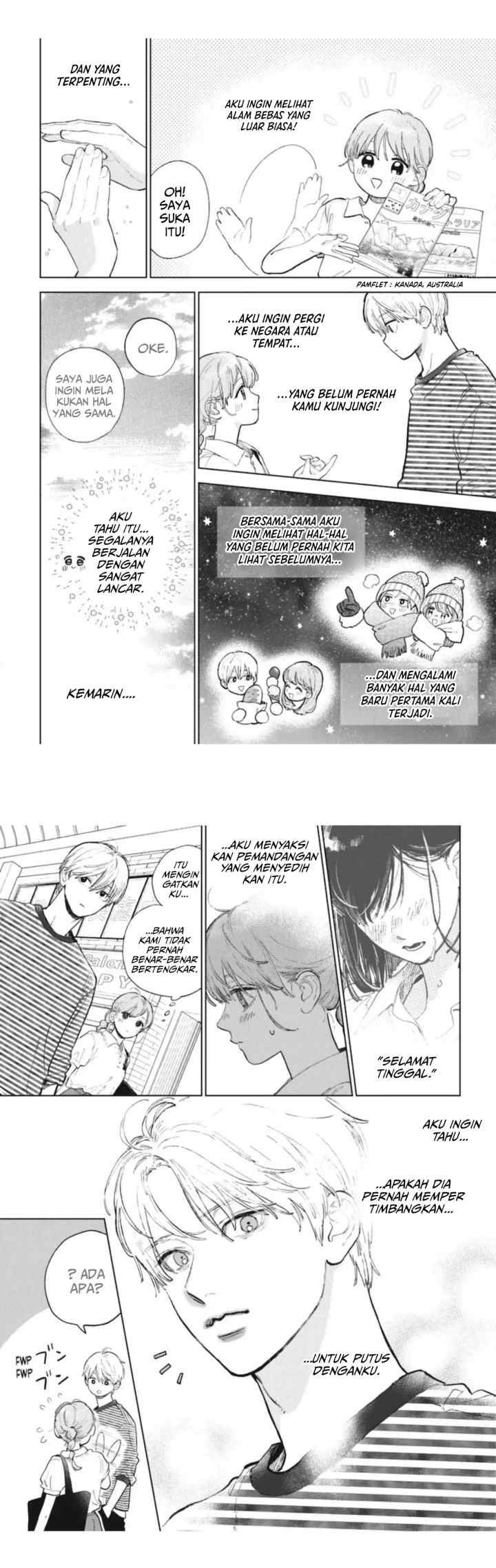 Yubisaki to Renren chapter 50 halaman 17