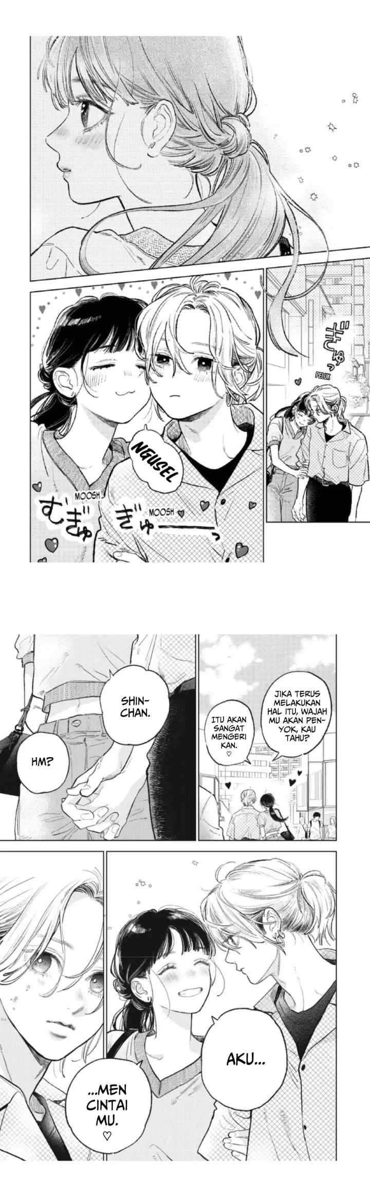 Yubisaki to Renren chapter 50 halaman 7