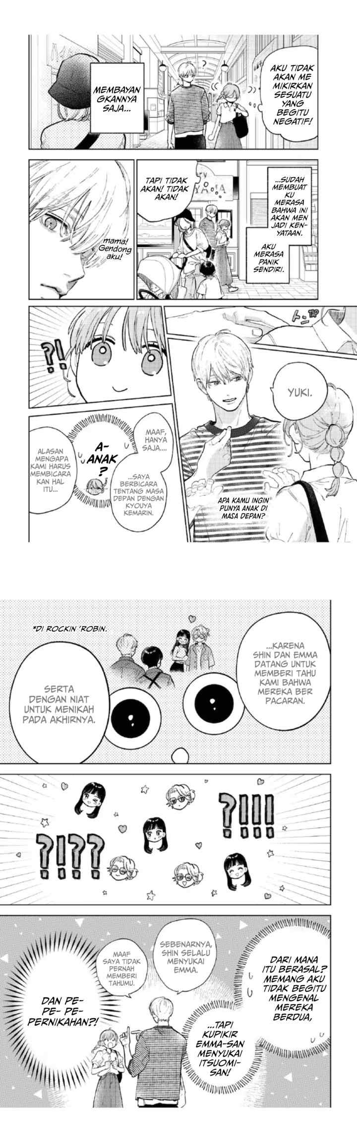 Yubisaki to Renren chapter 50 halaman 18