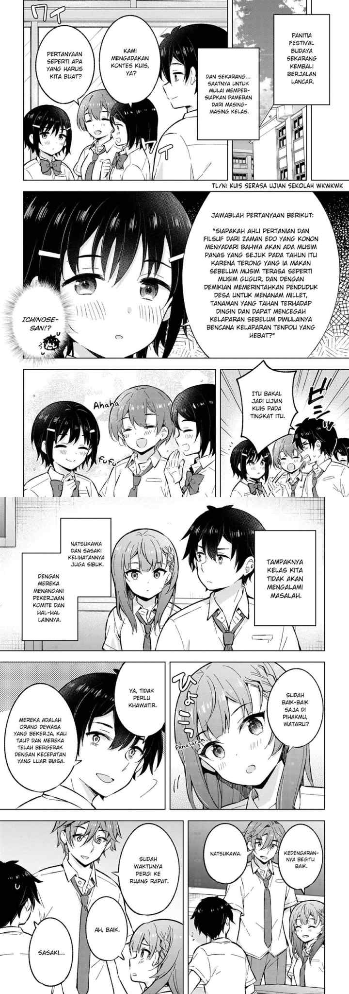 Yumemiru Danshi wa Genjitsushugisha chapter 31 halaman 12