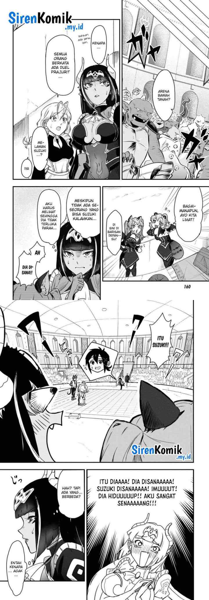 Zangyaku Sugiru Isekai demo Suzuki wa Kawaii chapter 8 halaman 4