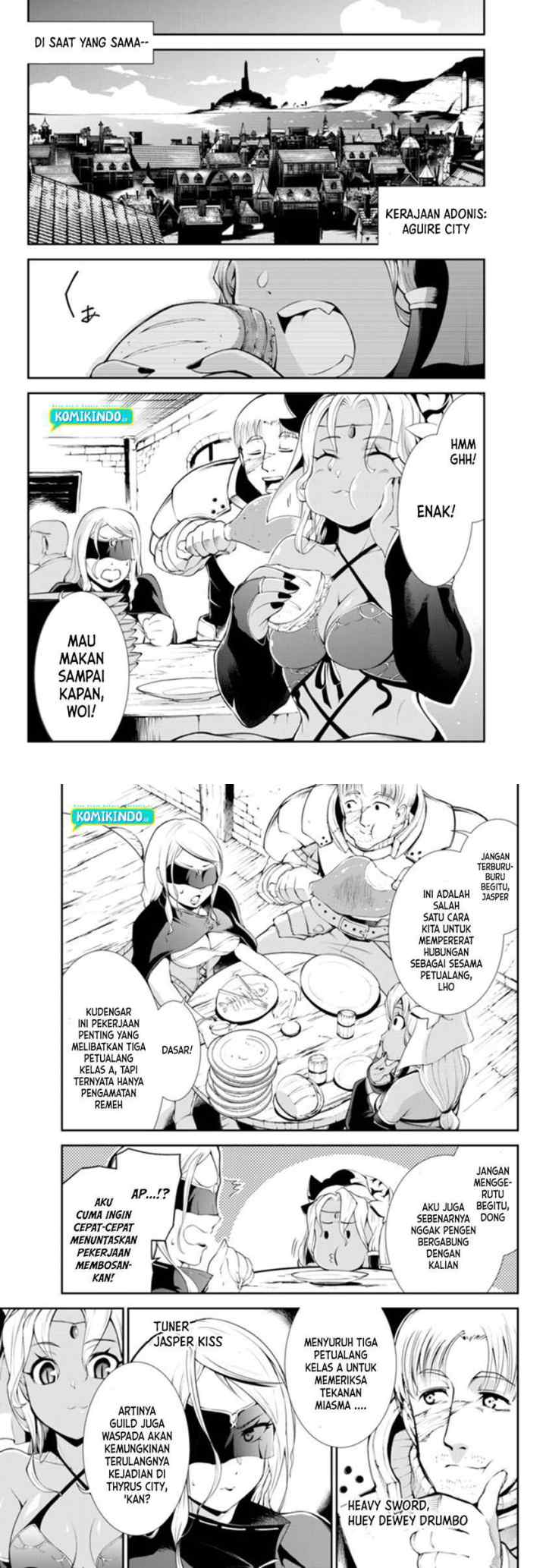 Zettai ni Damage wo Ukenai Skill wo Moratta node, Boukensha to shite Musou shite miru chapter 10 halaman 4