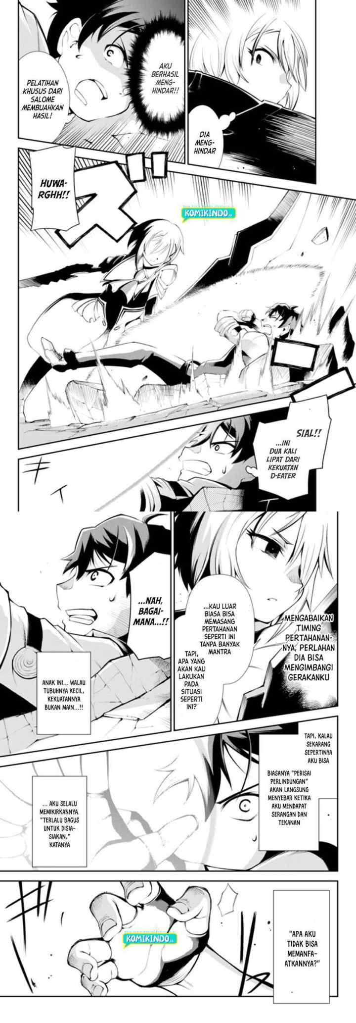 Zettai ni Damage wo Ukenai Skill wo Moratta node, Boukensha to shite Musou shite miru chapter 10 halaman 8