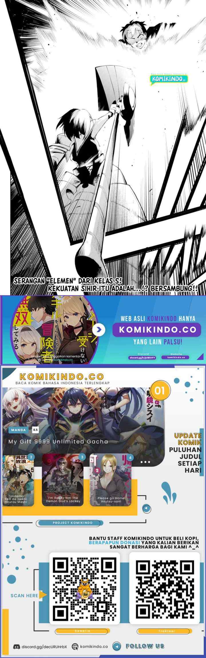 Zettai ni Damage wo Ukenai Skill wo Moratta node, Boukensha to shite Musou shite miru chapter 10 halaman 17