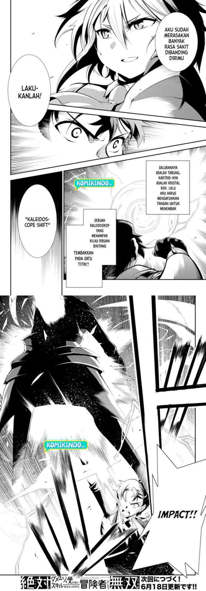 Zettai ni Damage wo Ukenai Skill wo Moratta node, Boukensha to shite Musou shite miru chapter 11 halaman 9