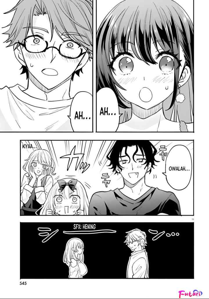 Zettai ni Yuuwaku sarenai Otoko VS Zettai ni Yuuwaku suru Onna chapter 7 halaman 11
