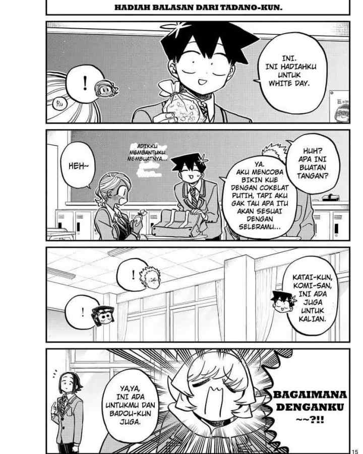 Komi-san wa Komyushou Desu chapter 316 halaman 15