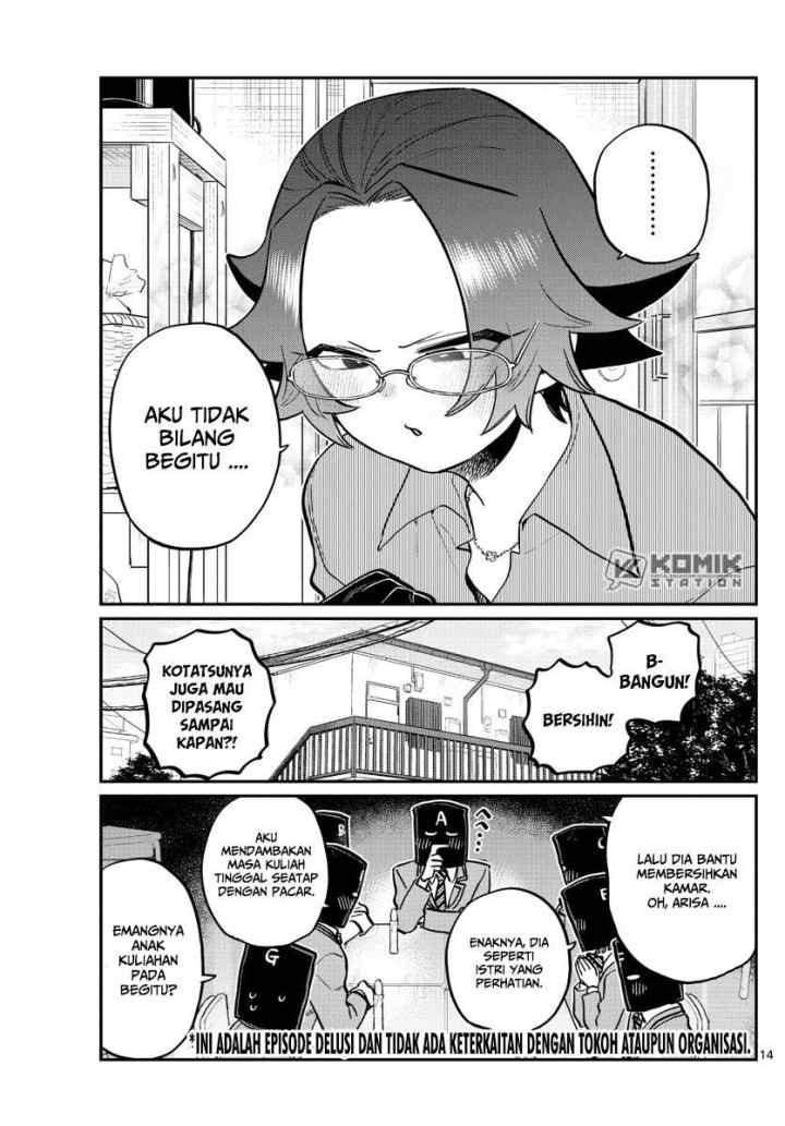 Komi-san wa Komyushou Desu chapter 254 halaman 4