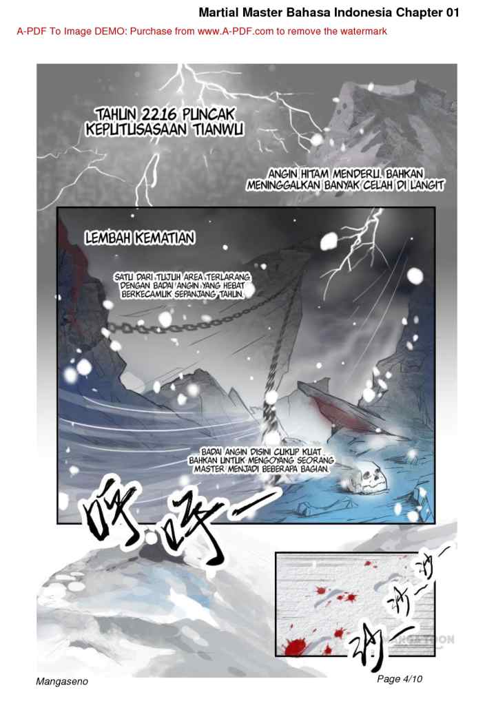 Martial Master chapter 1 halaman 4