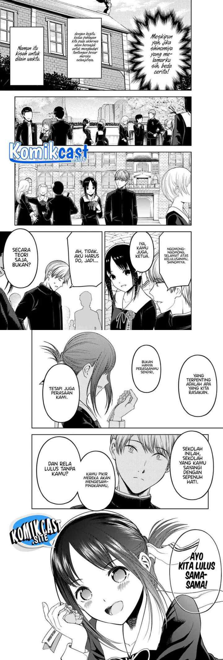 Kaguya-sama wa Kokurasetai: Tensai-tachi no Renai Zunousen chapter 281 halaman 9