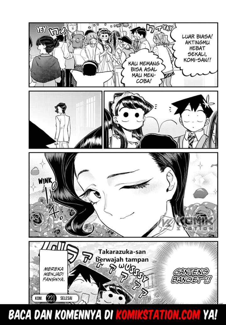 Komi-san wa Komyushou Desu chapter 221 halaman 16