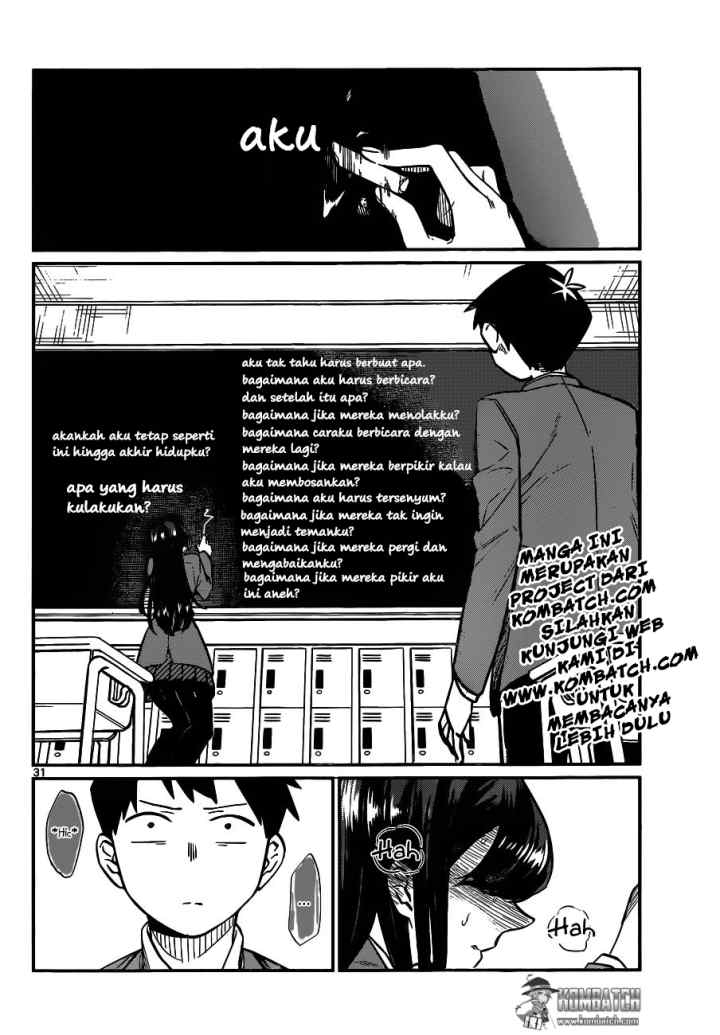 Komi-san wa Komyushou Desu chapter 5 halaman 8