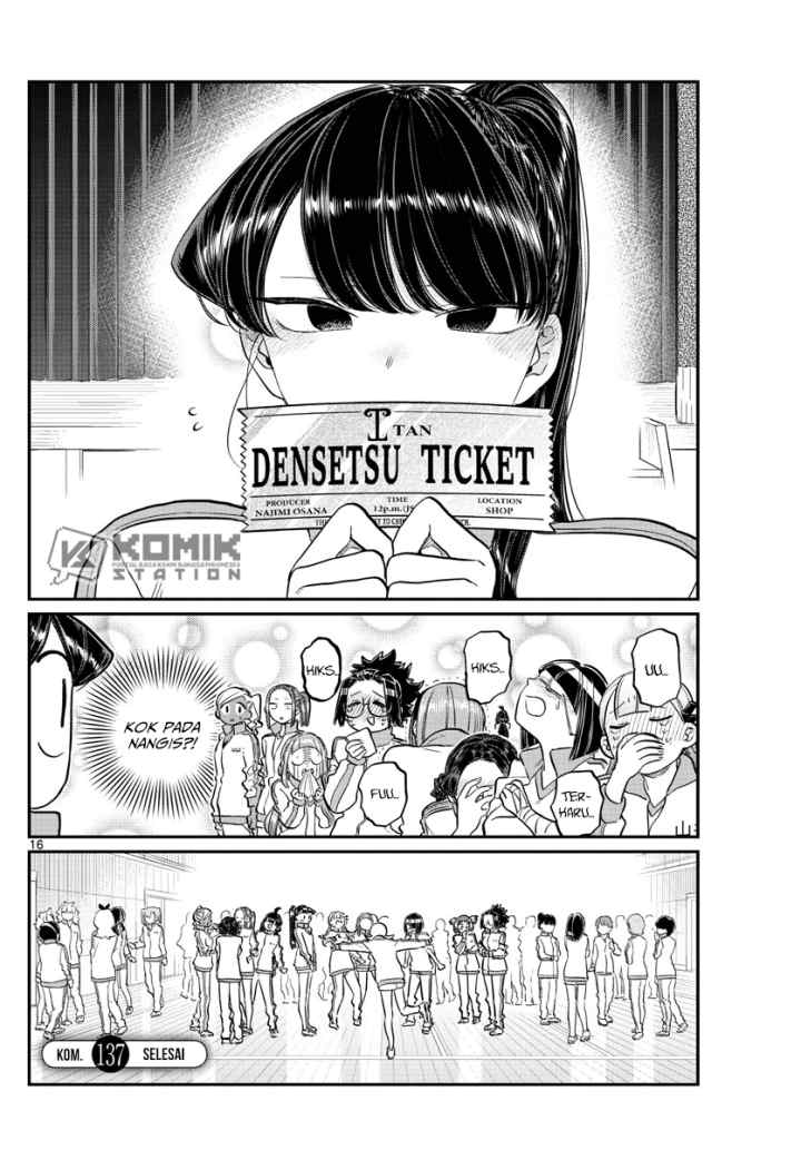 Komi-san wa Komyushou Desu chapter 137 halaman 18