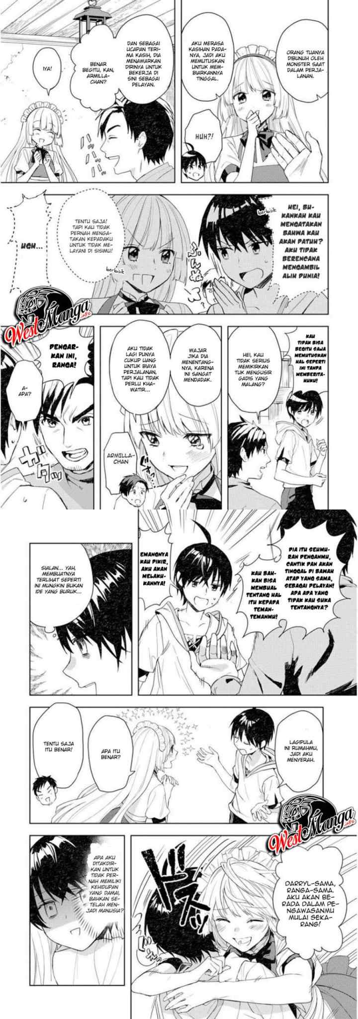 Shitennou Sai Jakudatta Ore. Tensei Shitanode Heionna Seikatsu wo Nozomu chapter 2 halaman 13