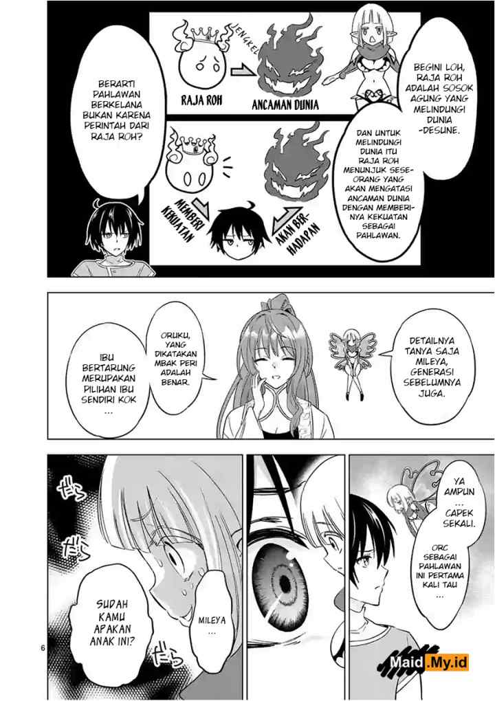 Shijou Saikyou Orc-san no Tanoshii Tanetsuke Harem Zukuri chapter 7 halaman 9