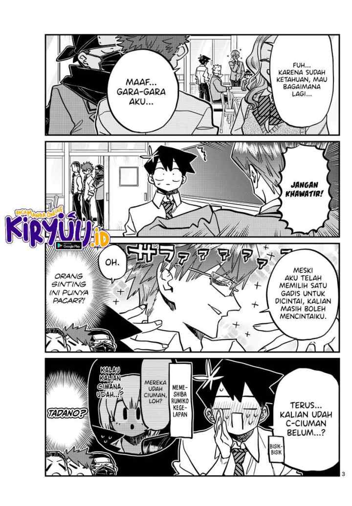 Komi-san wa Komyushou Desu chapter 365 halaman 4