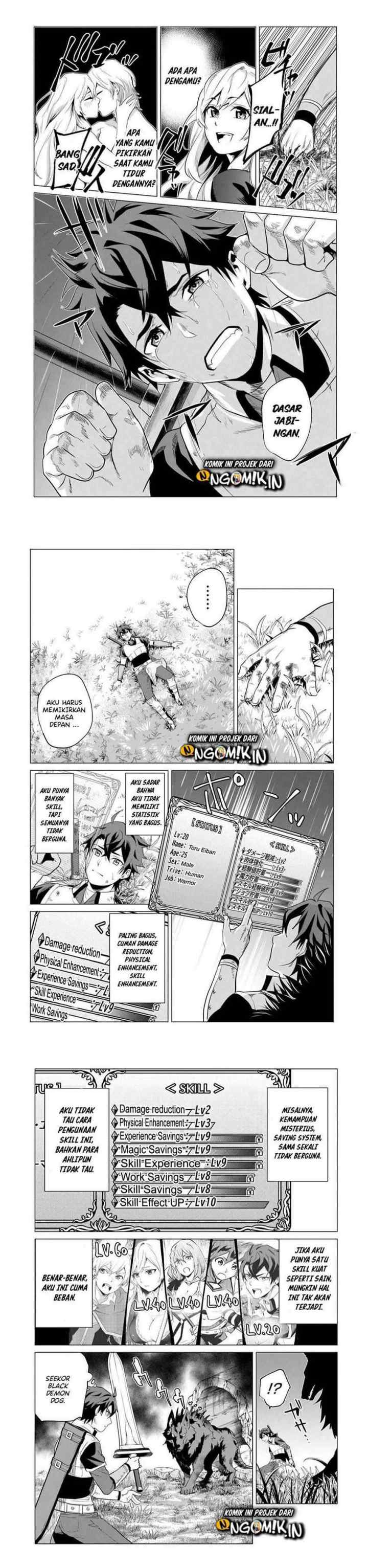 A Warrior Exiled by the Hero and His Lover chapter 1 halaman 5