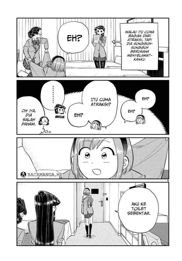 Komi-san wa Komyushou Desu chapter 111 halaman 9