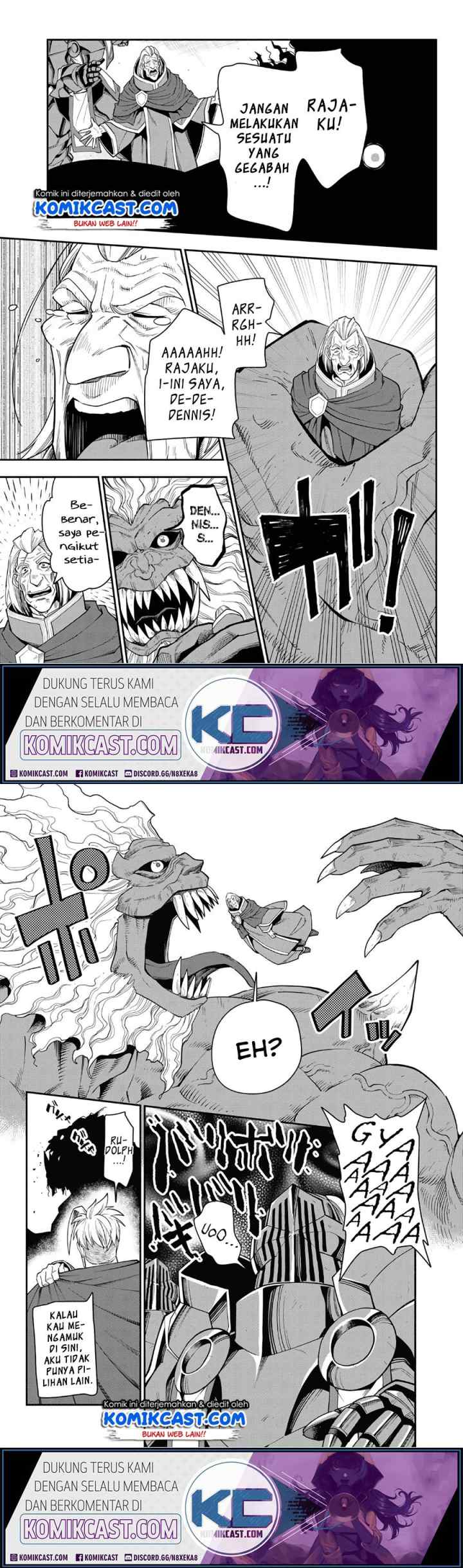 Konjiki no Moji Tsukai: Yuusha Yonin ni Makikomareta Unique Cheat chapter 65 halaman 12