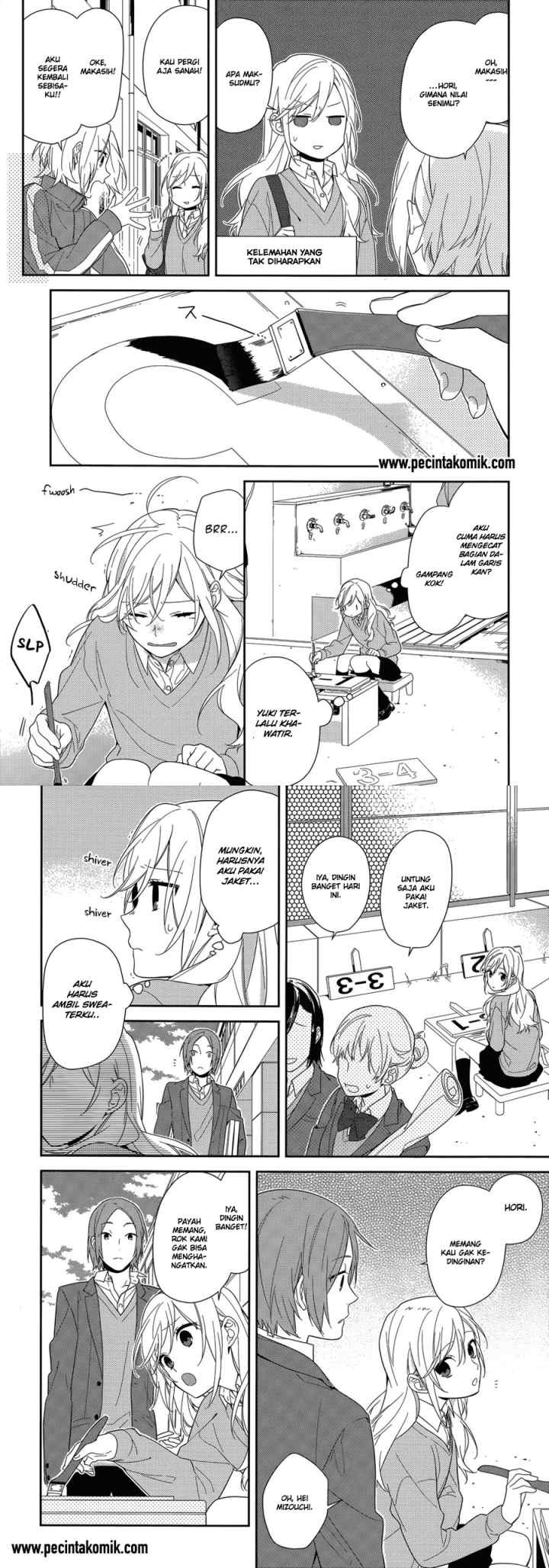 Horimiya chapter 49 halaman 8