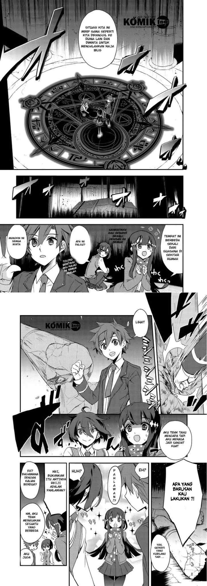 Isekai Mahou wa Okureteru! chapter 1 halaman 4