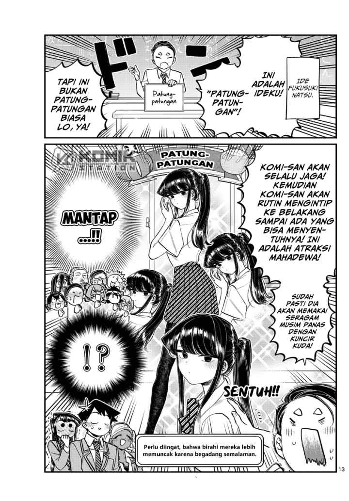 Komi-san wa Komyushou Desu chapter 220 halaman 6