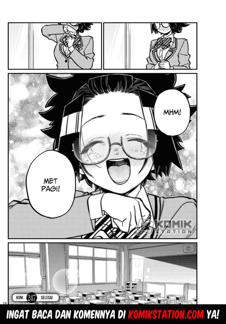 Komi-san wa Komyushou Desu chapter 247 halaman 19