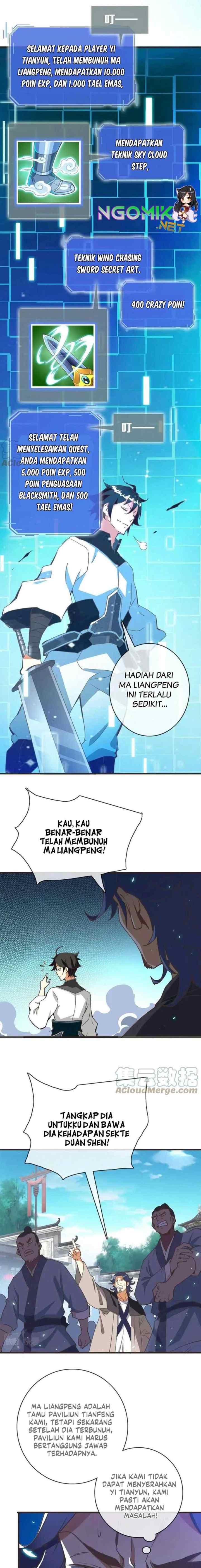Crazy Leveling System chapter 18 halaman 8