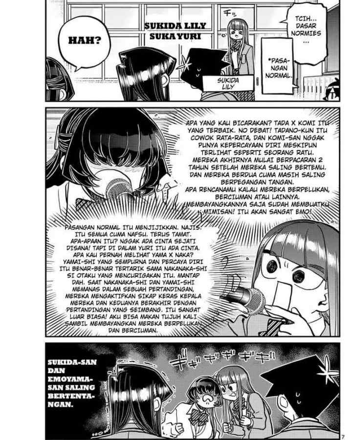 Komi-san wa Komyushou Desu chapter 341 halaman 7