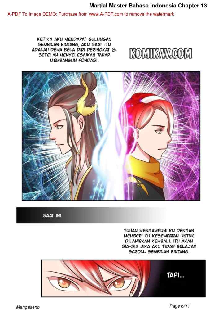 Martial Master chapter 13 halaman 6