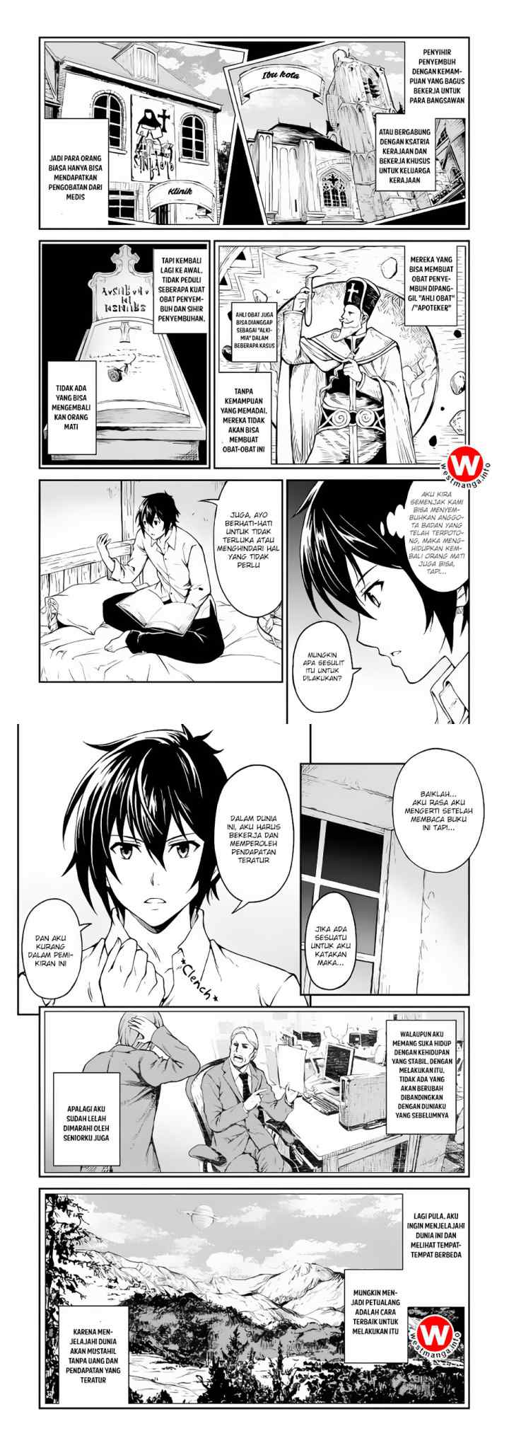 Souzai Saishuka no Isekai Ryokouki chapter 4 halaman 8