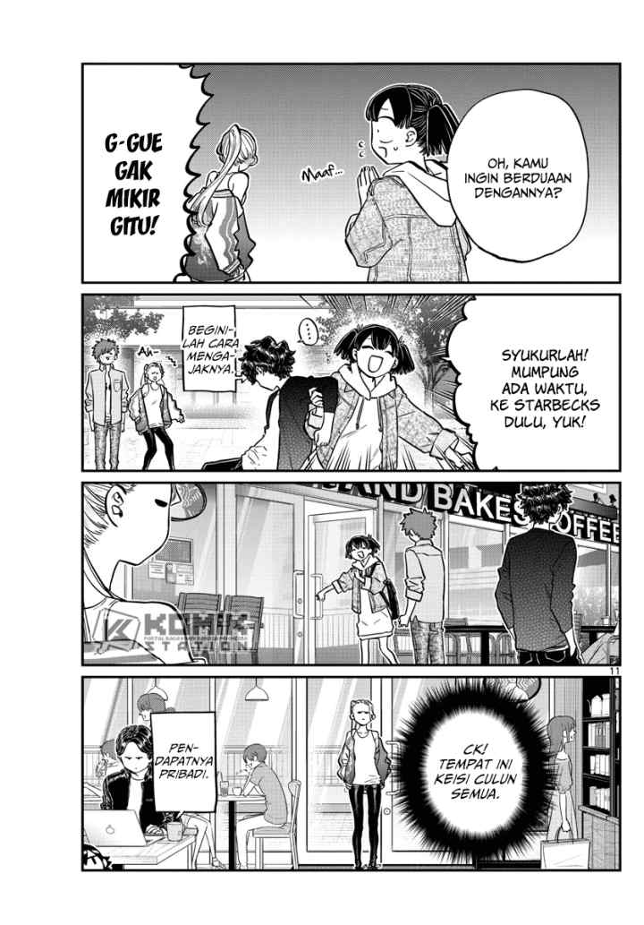 Komi-san wa Komyushou Desu chapter 198 halaman 12