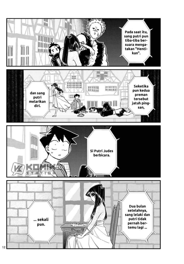 Komi-san wa Komyushou Desu chapter 223 halaman 13
