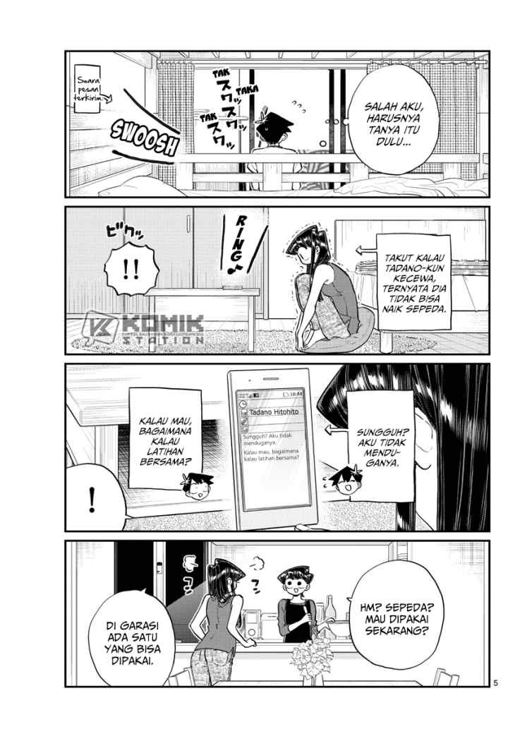 Komi-san wa Komyushou Desu chapter 187 halaman 7