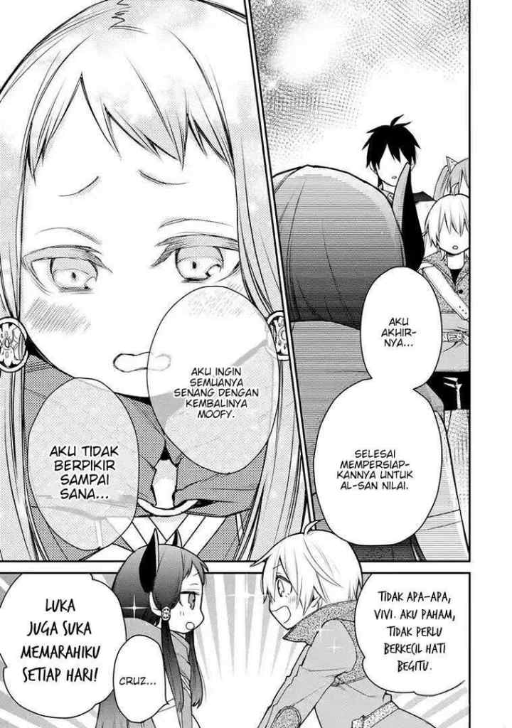 Saikyou no Madoshi. Hisa ni Ya wo Ukete Shimatta no de Inaka no Eihei ni Naru chapter 16.1 halaman 8