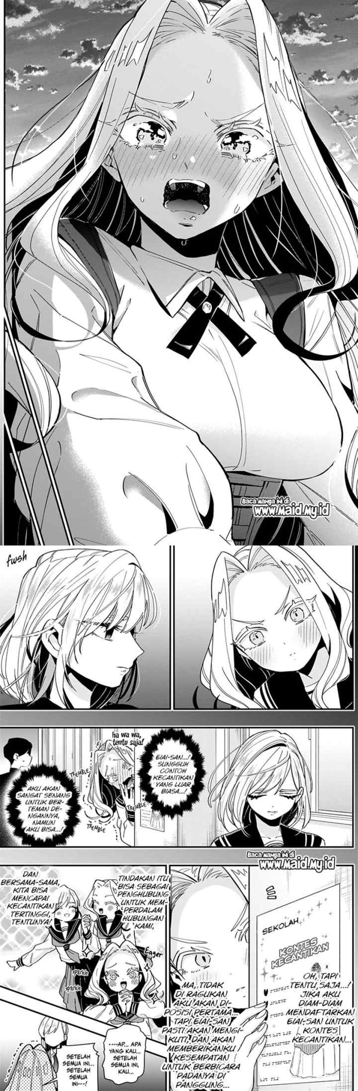 Kimi no Koto ga Dai Dai Dai Dai Daisuki na 100-ri no Kanojo chapter 40 halaman 10