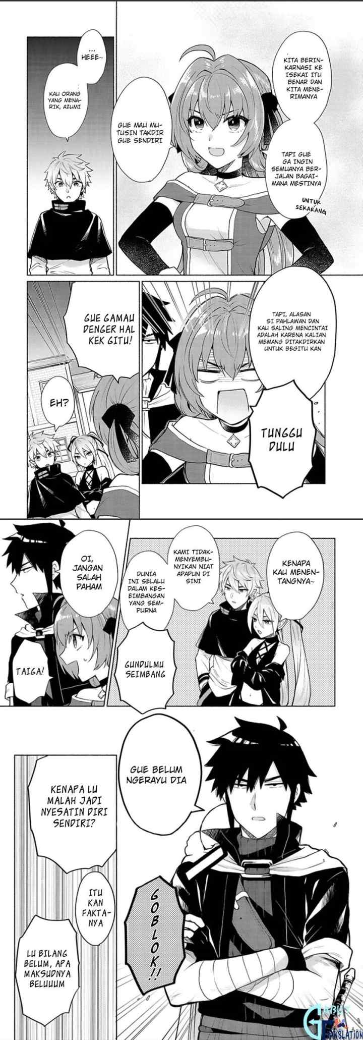 Tensei Shitara Ore ga Heroine de Aitsu ga Yuusha datta chapter 14 halaman 7