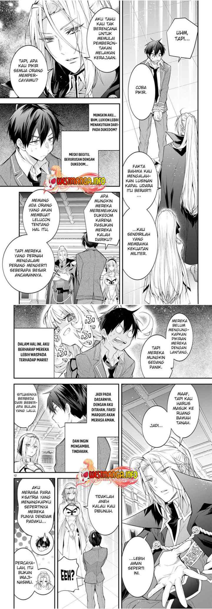 Otome Game Sekai wa Mob ni Kibishii Sekai Desu chapter 47 halaman 7