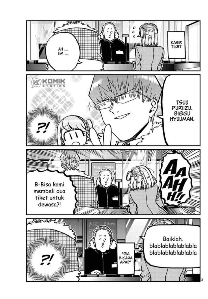 Komi-san wa Komyushou Desu chapter 290 halaman 4