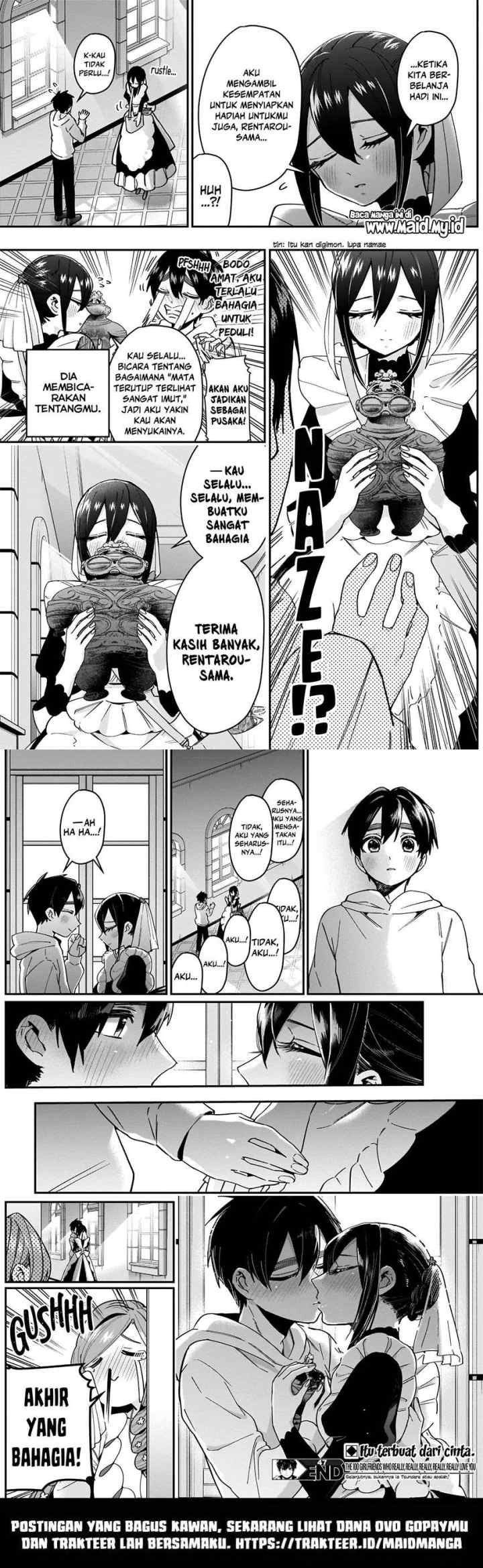 Kimi no Koto ga Dai Dai Dai Dai Daisuki na 100-ri no Kanojo chapter 47 halaman 11