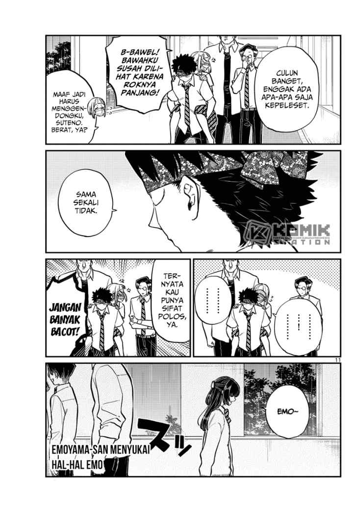 Komi-san wa Komyushou Desu chapter 216 halaman 12