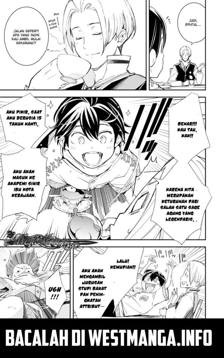 Rakudai Kenja Gakuin no Musou ~ Nidome no Tensei, S Rank Cheat Majutsushi Boukenroku chapter 2.1 halaman 12