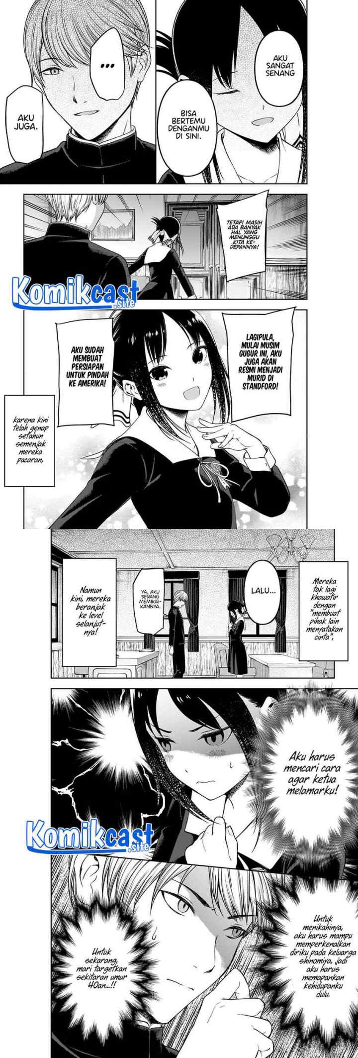 Kaguya-sama wa Kokurasetai: Tensai-tachi no Renai Zunousen chapter 281 halaman 8