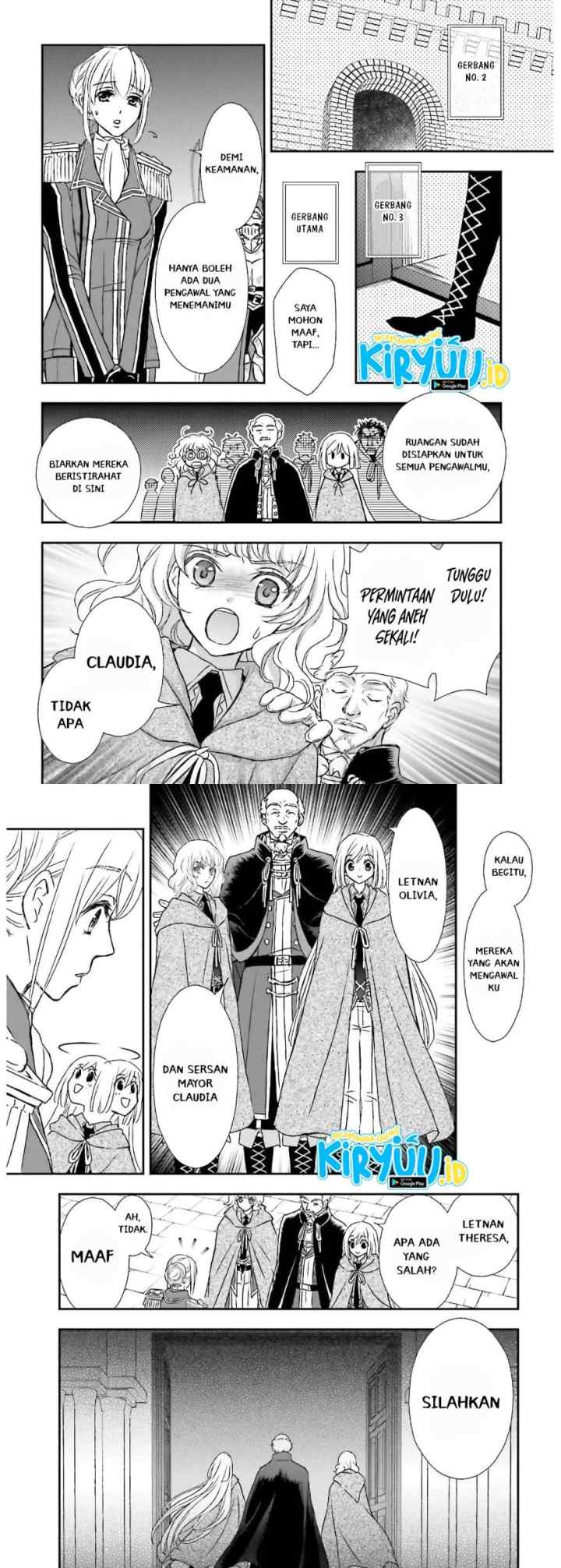 Shinigami ni Sodaterareta Shoujo wa Shikkoku no Tsurugi wo Mune ni Idaku chapter 16 halaman 7