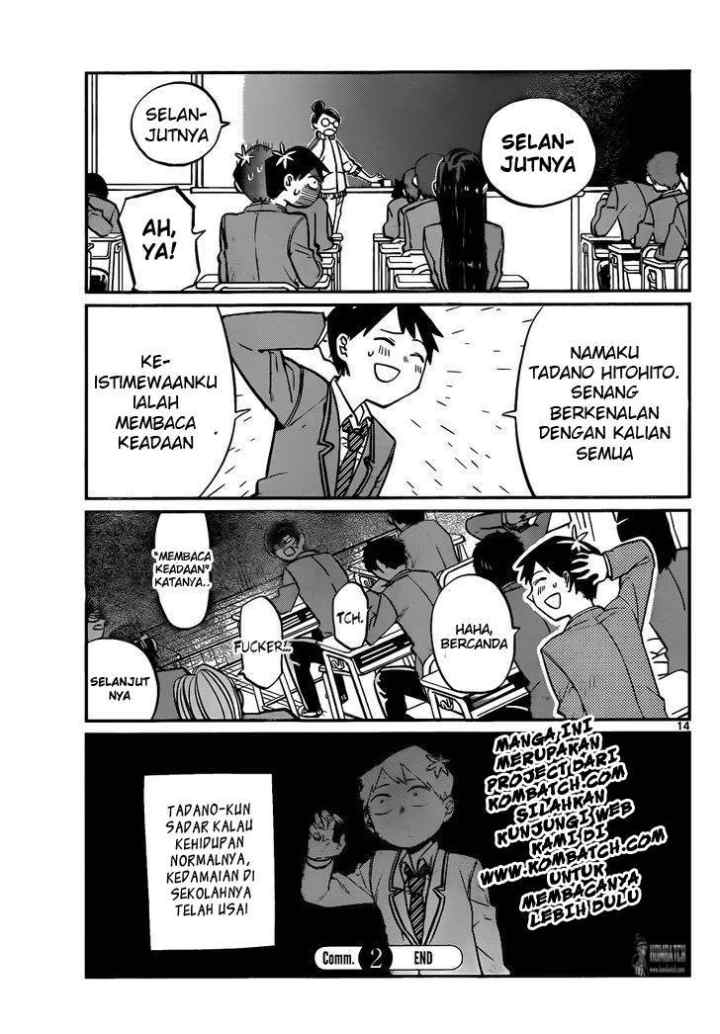 Komi-san wa Komyushou Desu chapter 2 halaman 8